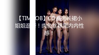 【TIMCOB】CD系列长裙小姐姐逛街！肉色丝袜黑内内性感！